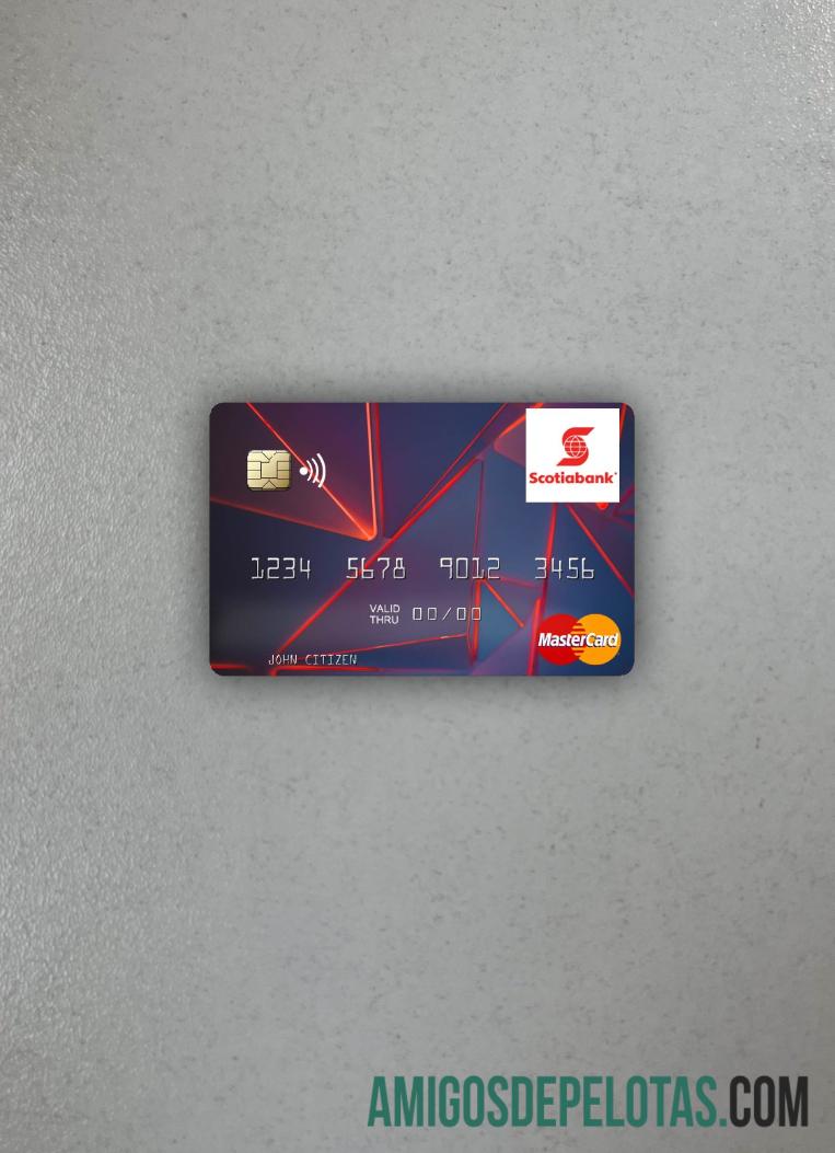 Guiana Bank Of Nova Scotia Mastercard Photolook Front baixar para verificação